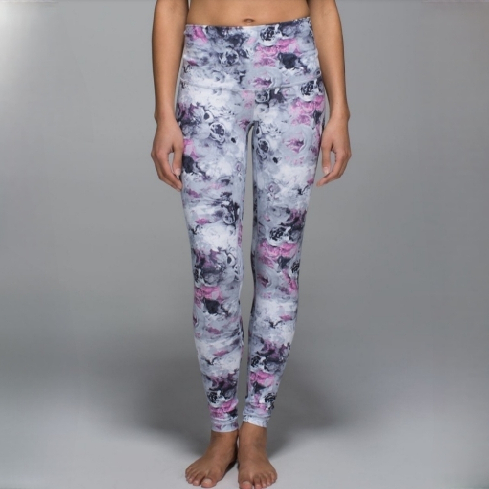 Lululemon Wunder Under Pant *Full-On Luon (Roll Down) Leggings 8